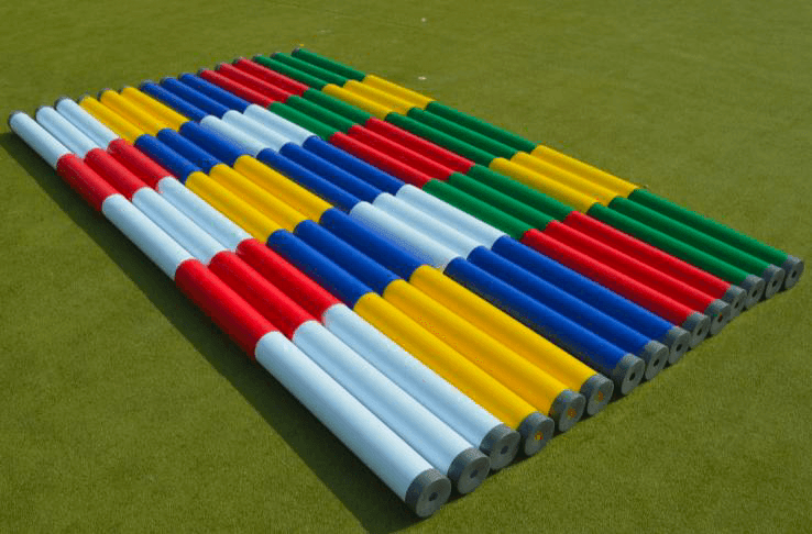 Rails 3m plastic coated wood - $132.00 inc GST